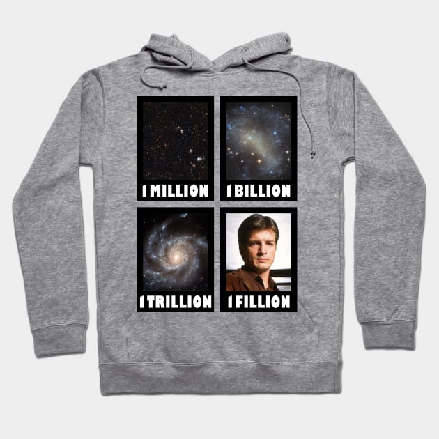 1 Million 1 Billion 1 Trillion 1 Fillion Hoodie by jadbean